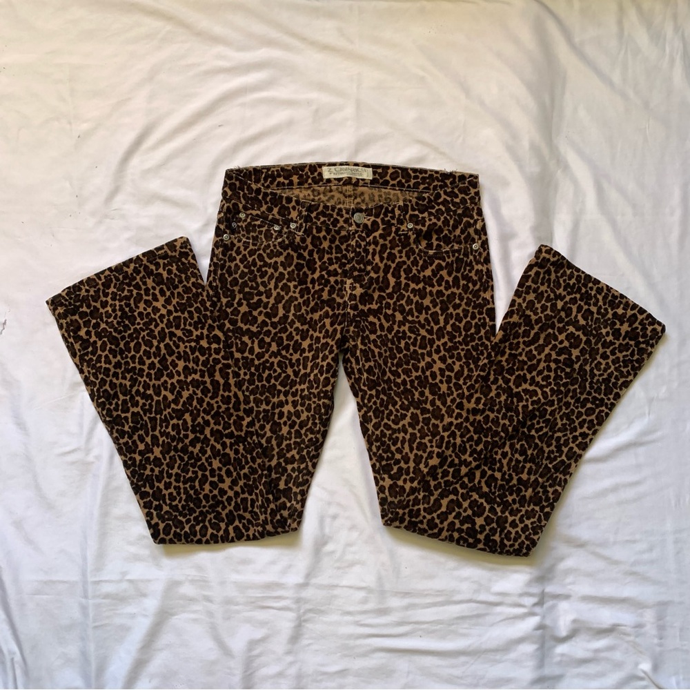 Y2k Cheetah Print Pants